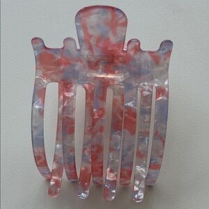 Large Pink Hair Clip